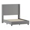 Flash Furniture Gray Full Platform Bed with Tufted Headboard YK-1077-GY-F-GG - alternate 8